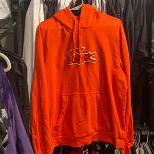 Lacoste Orange Hoodie